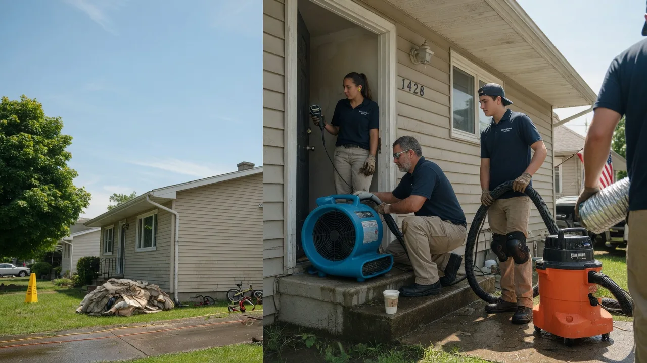 Water Damage Restoration in Beallsville, PA near me